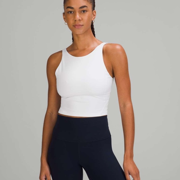 Lululemon Align High-Neck Tank Top White - Picture 1 of 5